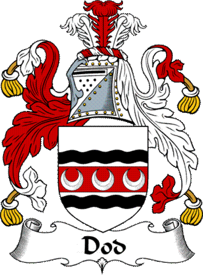 EnglishGathering - The Dod Coat of Arms (Family Crest) and Surname History.